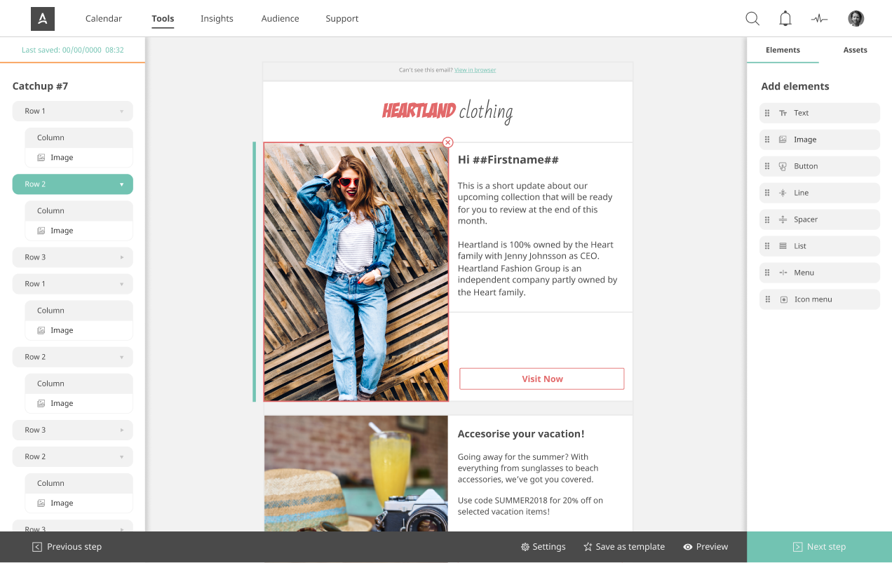 Email APSIS One Marketing platform